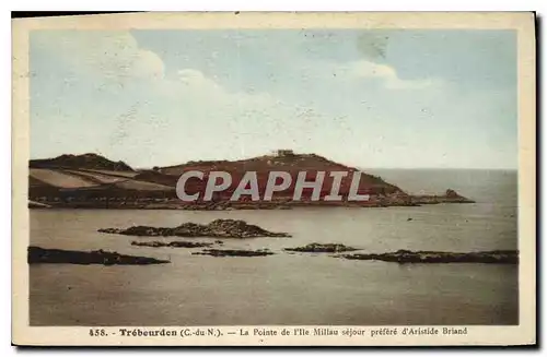 Ansichtskarte AK Trebeurden La Pointe de l'Ile Millau sejour prefere d'Aristide Briand