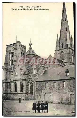 Cartes postales Guingamp Basilique ND de Bon Secours