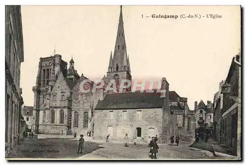 Cartes postales Guingamp L'Eglise