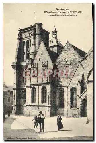 Cartes postales Bretagne Cotes du Nord Guingamp Notre Dame de Bon Secours