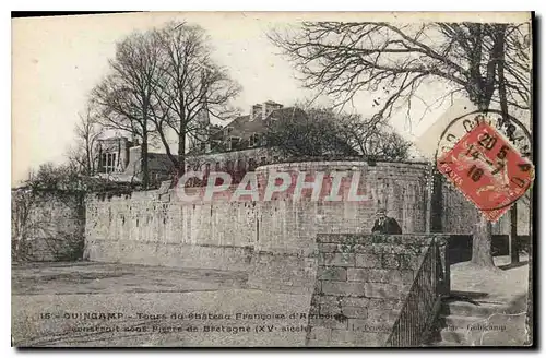 Cartes postales Guingamp Tours de Chateau Francoise d'Amboise construit sous Pierre de Bretagne