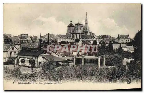 Ansichtskarte AK Guingamp Vue generale