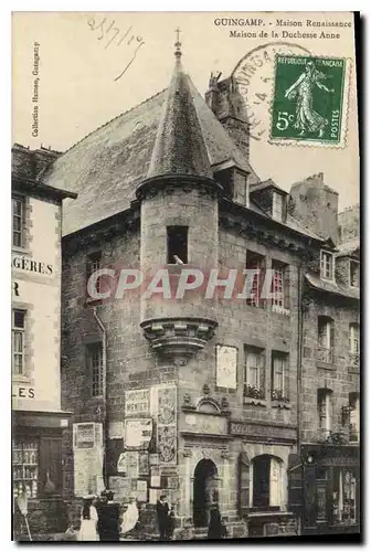 Cartes postales Guingamp Maison Renaissance Maison de la Duchesse Anne