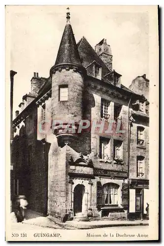 Cartes postales Guingamp Maison de la Duchesse Anne