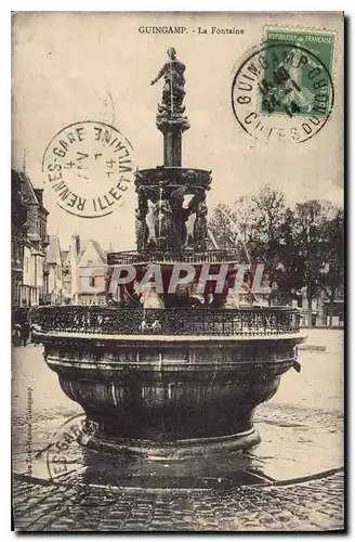 Cartes postales Guingamp La Fontaine