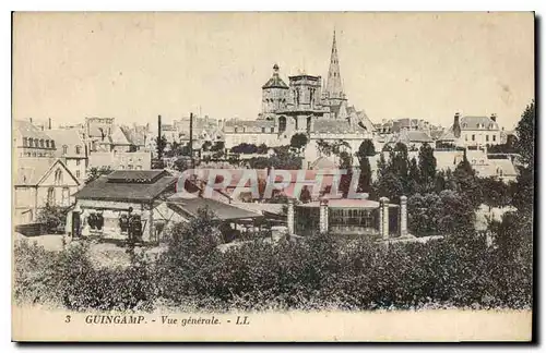 Cartes postales Guingamp Vue generale