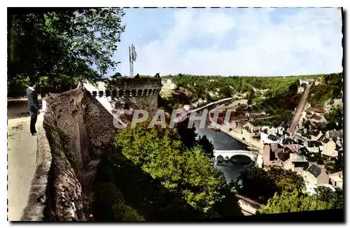 Cartes postales moderne Dinan La Tour Ste Catherine dominant la vallee de la Rance et son vieux Port