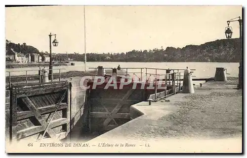 Cartes postales Environs de Dinan L'Ecluse de la Rance