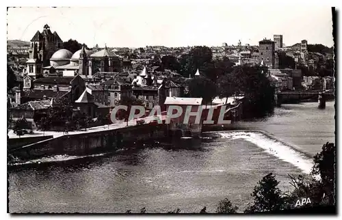 Cartes postales moderne Cahors Vue partielle prise du Moulin de Coty