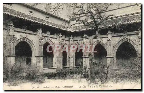 Ansichtskarte AK Cahors Le Cloitre de la Cathedrale