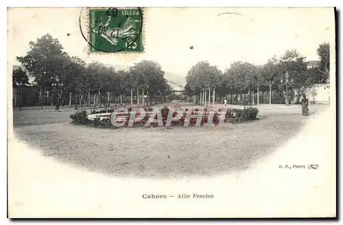 Cartes postales Cahors Allee Fenelon