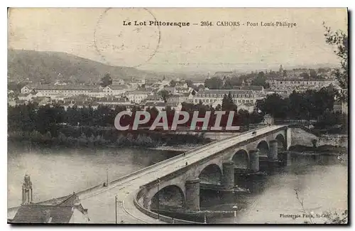 Ansichtskarte AK Cahors Pont Louis Philippe