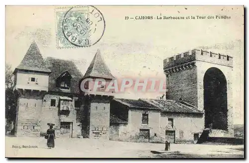 Cartes postales Cahors La Barbacane et la Tour des Pendus