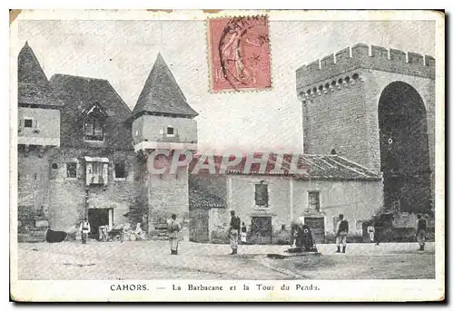 Cartes postales Cahors La Barbacane et la Tour du Pendu
