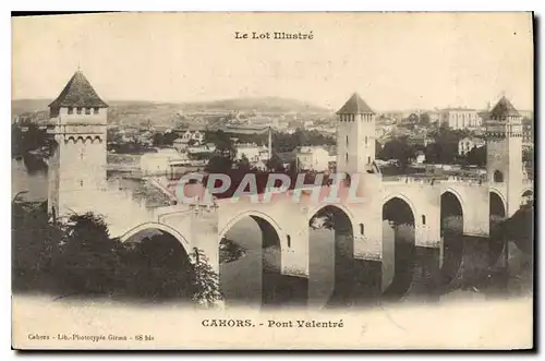 Cartes postales Cahors Pont Valentre