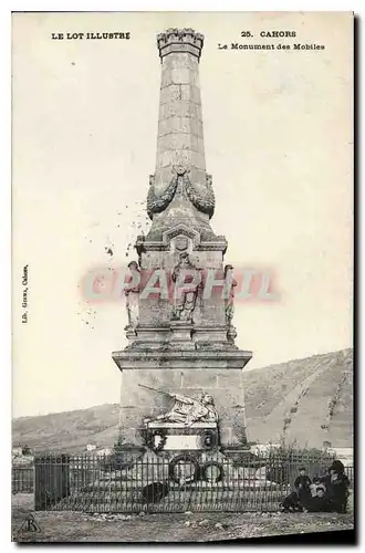 Ansichtskarte AK Cahors Le Monument des Mobiles