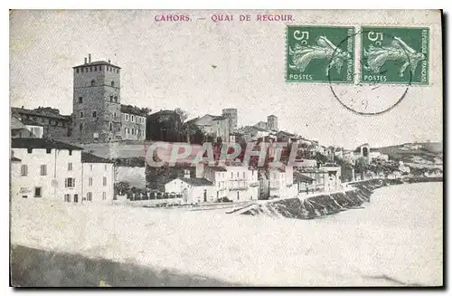 Cartes postales Cahors Quai de Regour