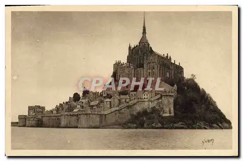Cartes postales Mont St Michel Manche Vue generale