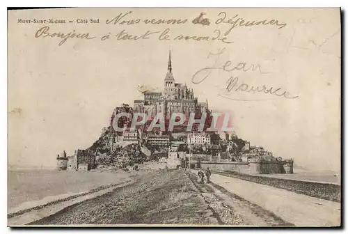Cartes postales Mont Saint Michel Cote Sud