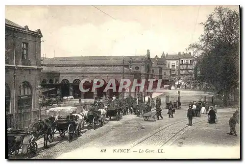 Cartes postales Nancy La Gare