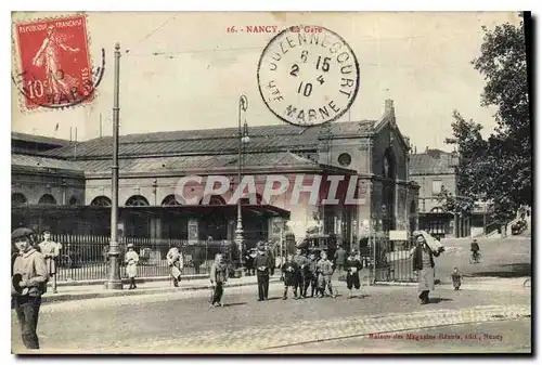 Cartes postales Nancy La Gare