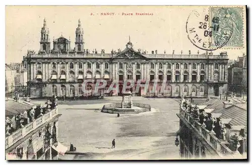 Cartes postales Nancy Place Stanislas