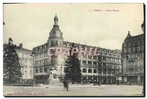 Cartes postales Nancy Place Thiers