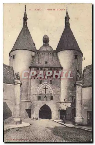 Cartes postales Nancy Porte de la Craffe