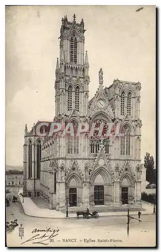 Cartes postales Nancy Eglise Saint Pierre