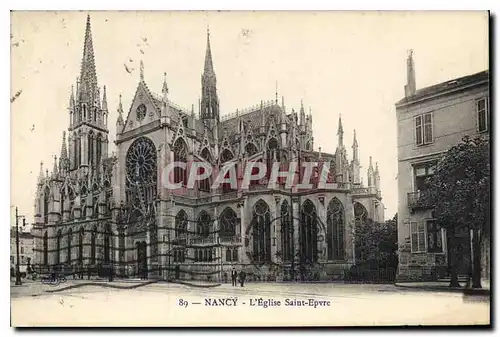 Cartes postales Nancy L'Eglise Saint Epvre