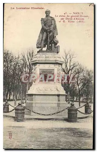 Ansichtskarte AK Nancy La Statue du general Drouot par David d'Angers