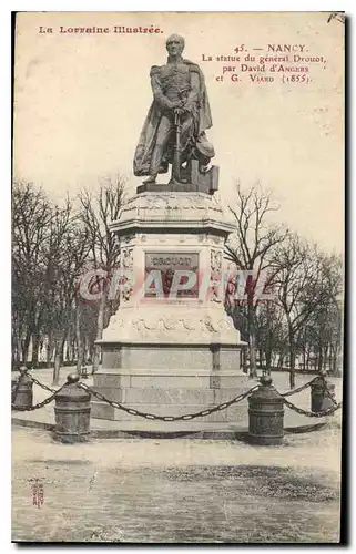 Cartes postales Nancy La Statue du general Drouot par David d'Angers