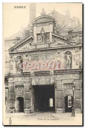 Cartes postales Nancy Porte de la Citadelle