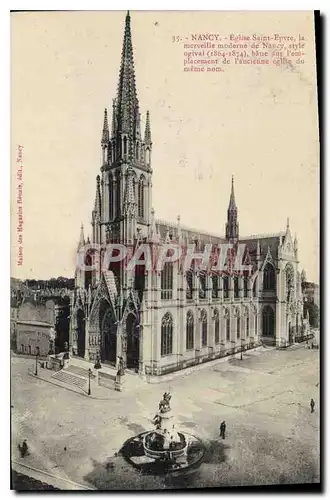 Cartes postales Nancy Eglise Saint Epvre