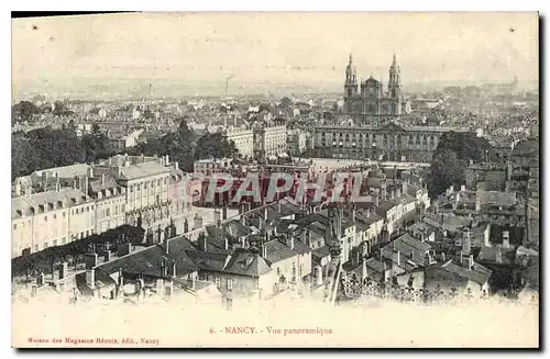 Cartes postales Nancy Vue panoramique