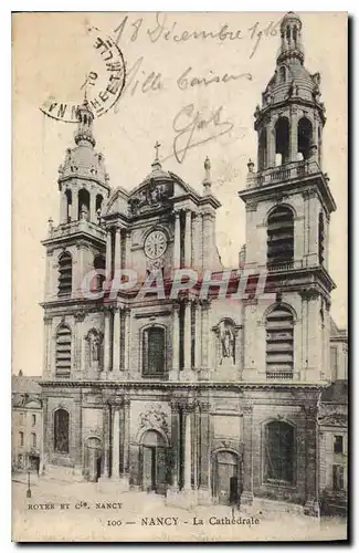 Cartes postales Nancy La Cathedrale