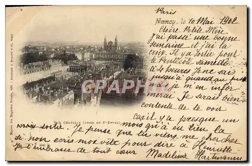 Cartes postales Nancy Vue Generale