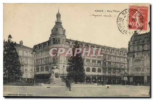 Cartes postales Nancy Place Thiers