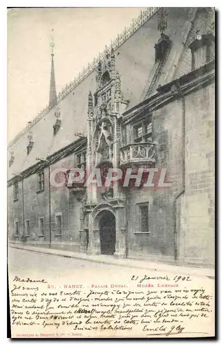 Ansichtskarte AK Nancy Palais Ducal