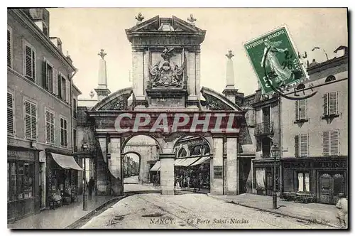 Cartes postales Nancy La Porte Saint Nicolas