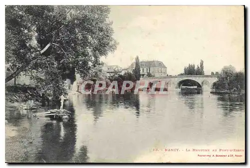 Ansichtskarte AK Nancy La Meurthe Au Pont d'Essey