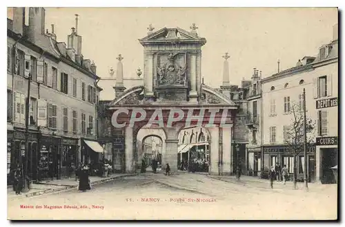 Cartes postales Nancy Porte St Nicolas