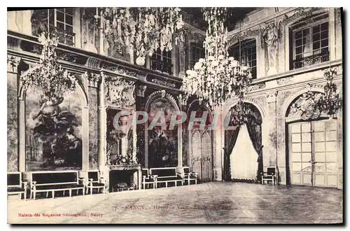 Ansichtskarte AK Nancy Hotel de Ville le salon carre