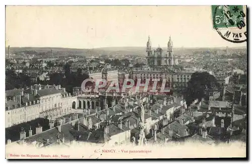 Cartes postales Nancy Vue panoramique