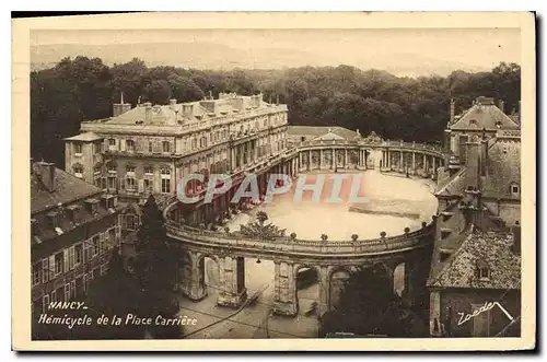 Cartes postales Nancy Hemicycle de la Place Carriere