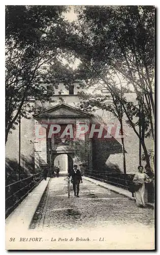 Cartes postales Belfort La Porte de Brisach Velo Cycle