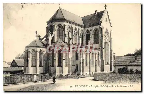 Ansichtskarte AK Belfort L'Eglise Saint Joseph L'Abside