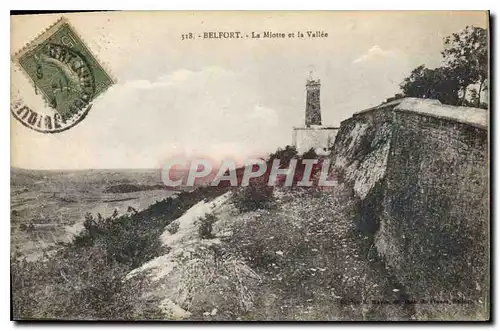Cartes postales Belfort La Miotte et la Vallee