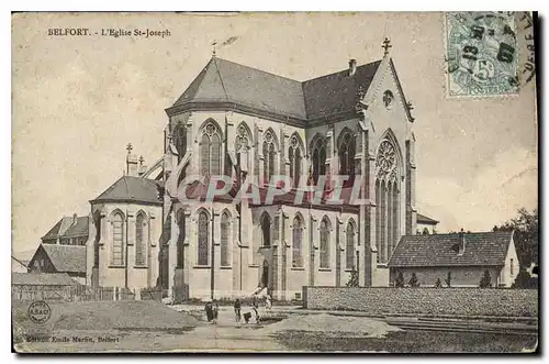Cartes postales Belfort l'Eglise St Joseph