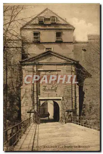 Ansichtskarte AK Belfort Porte de Brisach